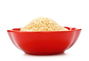 Image showing Bowl Of Raw Rice