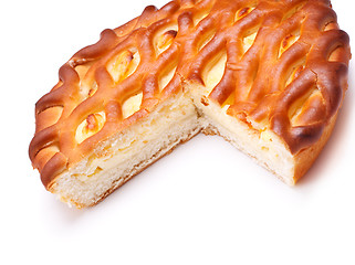 Image showing Pie With Curds Filling