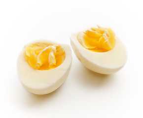 Image showing Sliced Egg