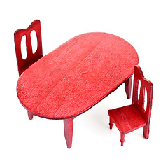 Image showing toy furniture