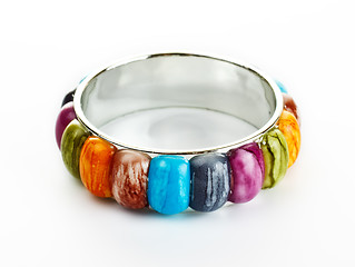Image showing bracelet with color stones