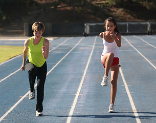 Image showing Active family