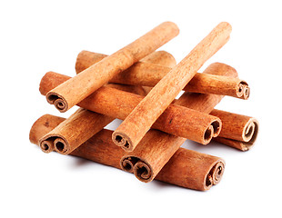 Image showing cinnamon sticks