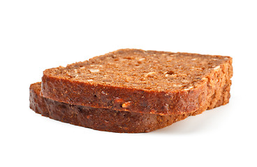 Image showing grain bread slices