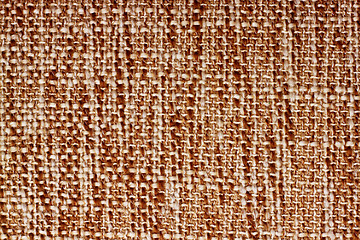 Image showing Brown Canvas Texture