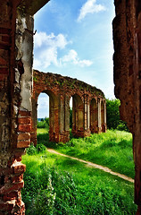 Image showing ruins of old castle