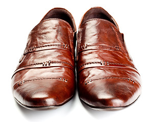 Image showing brown shoes