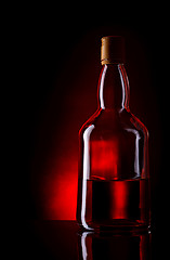 Image showing bottle of whiskey