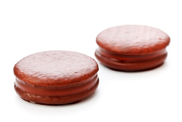 Image showing Chocolate Sandwitch Biscuits