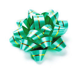 Image showing Green Bow