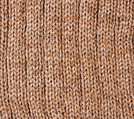 Image showing Brown Wool Texture