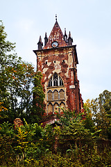 Image showing Old Gothic Tower