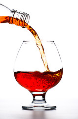 Image showing Pouring Cognac