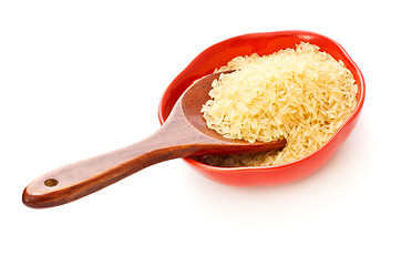 Image showing Bowl Of Raw Rice