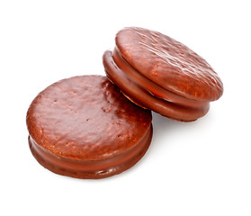 Image showing Chocolate Sandwitch Biscuits