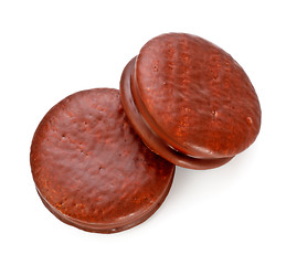 Image showing Chocolate Sandwitch Biscuits