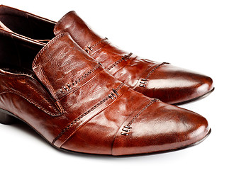 Image showing brown shoes