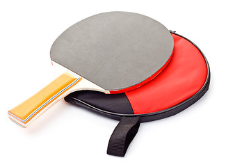 Image showing table tennis racket