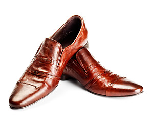Image showing brown shoes