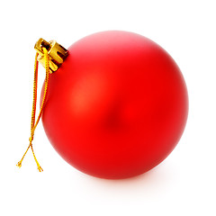 Image showing Red Christmas Ball