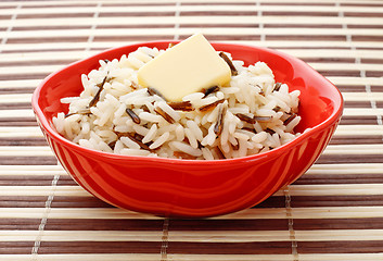 Image showing Bowl Of Cooked Rice