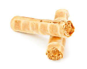Image showing Cream Wafer Rolls