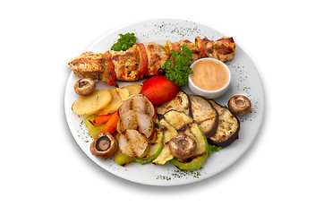 Image showing chicken kebab