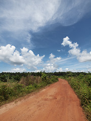 Image showing Tropical countryside landscape