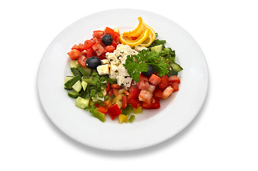 Image showing greek salad