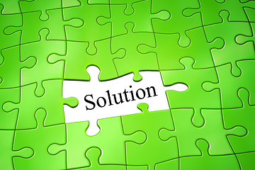 Image showing jigsaw puzzle solution