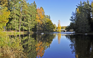 Image showing Lake landscape