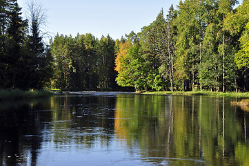 Image showing Lake landscape