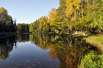 Image showing Lake landscape