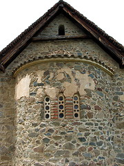 Image showing Back side. St. Mary's church. Asinou. Cyprus