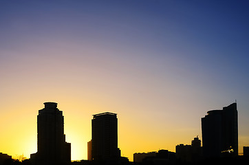 Image showing Building Silhouette