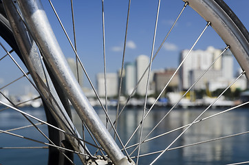 Image showing Wheel Spokes