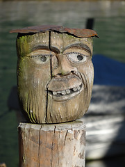 Image showing Carved Face