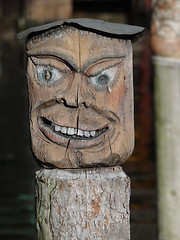 Image showing Carved Face