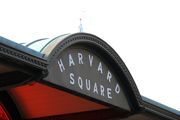 Image showing Harvard Square