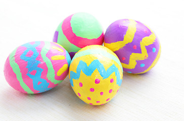 Image showing Colorful Easter Eggs