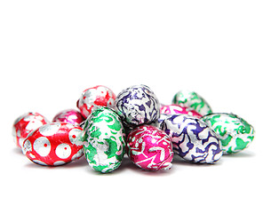 Image showing Colorful easter eggs