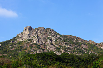 Image showing Lion Rock in Hong Kong