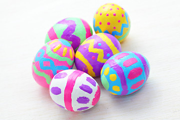 Image showing easter eggs