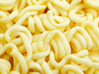 Image showing instant noodle close up