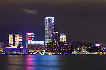 Image showing kowloon at night