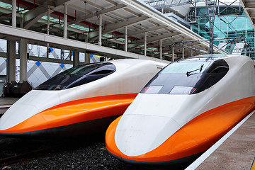 Image showing high speed train