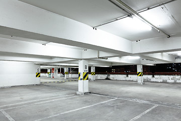 Image showing parking garage at night