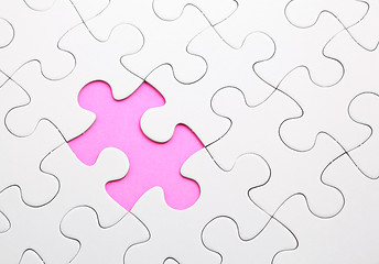 Image showing puzzle with missing piece