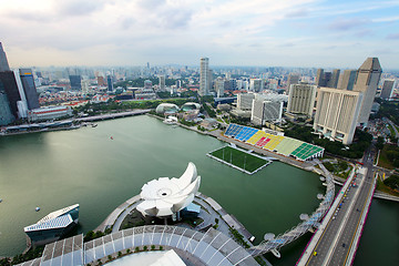 Image showing Singapore city view