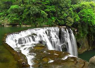 Image showing great waterfall in Taiwan